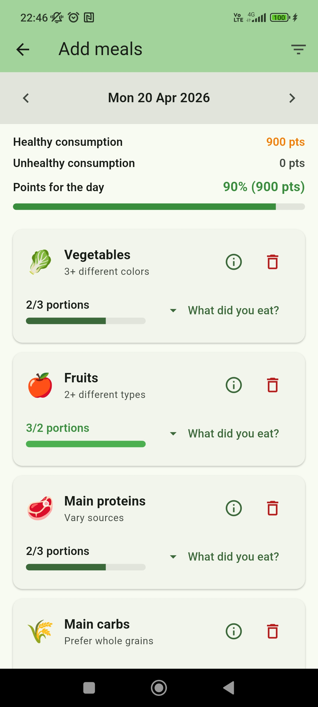 Easy Balanced Eating screenshot 4